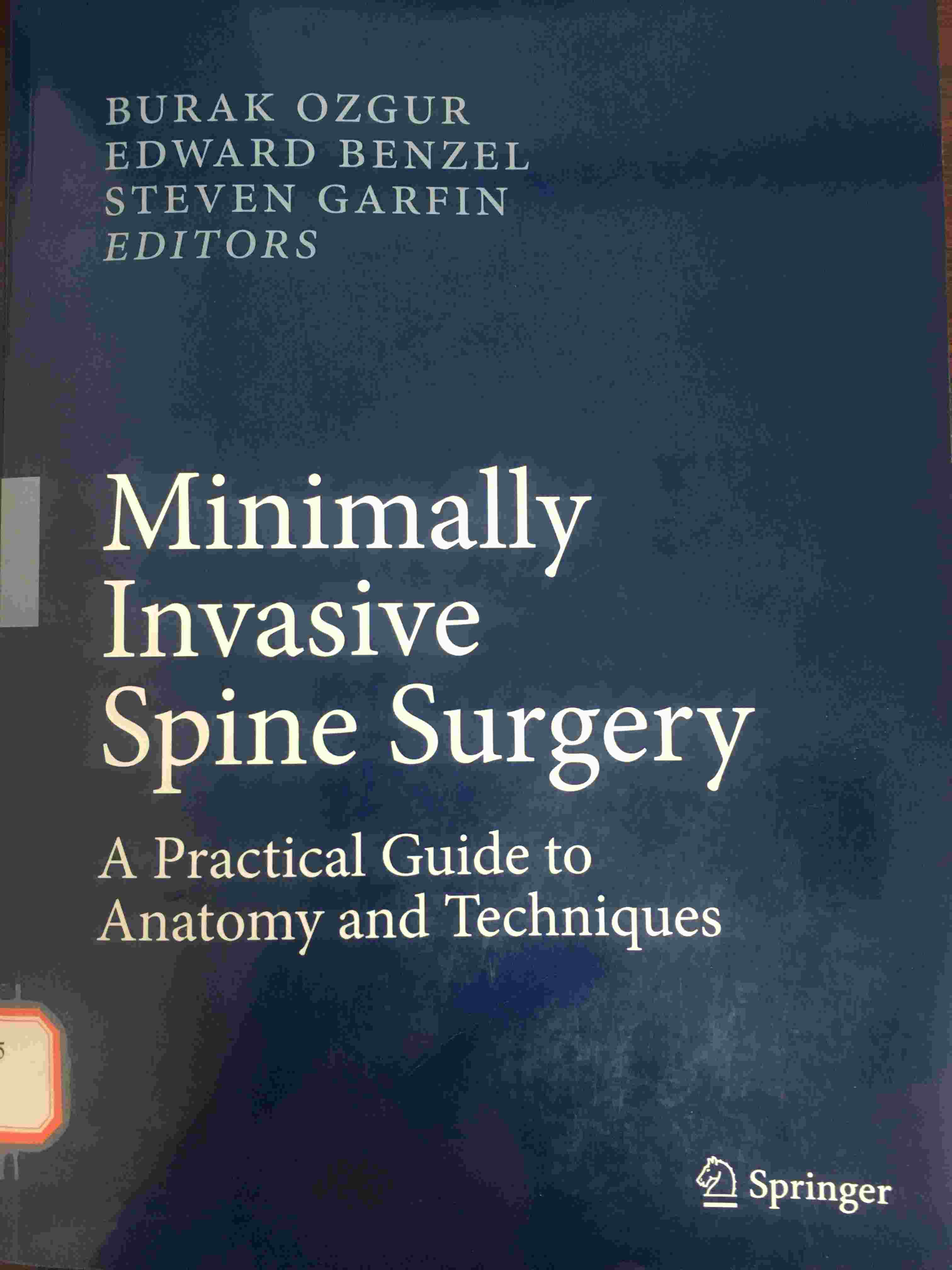 «Minimally Invasive Spine Surgery: A Practical Guide to Anatomy and Techniques»
